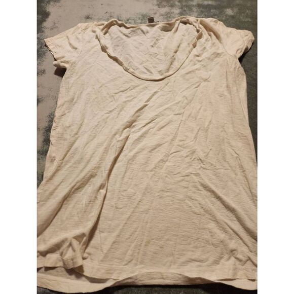 James Perse white vneck tshirt sz 1 (Small) - Picture 1 of 3